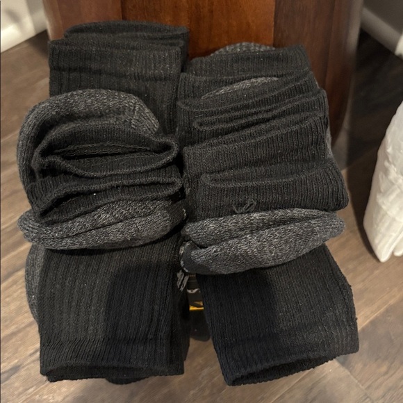 Realtree 10 pr. cotton blend, full/crew cushioned,reinforced heel & toe socks - Picture 3 of 7